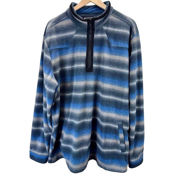 Outback Trading Co Gideon Henley Fleece Pullover Men’s Big & Tall Size XXL - Picture 1 of 4